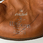 Wilson A2270 The Ball Hawk 3 Baseball Glove Mitt 2 Finger 1940s 1950s Vintage