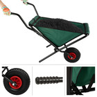 Folding Handcart With 80 Lbs Load Capacity  Equipped With Storage Bag