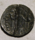 Rare Ancient Byzantine Coin Aspron Trachy Manuel Comnenus-ducas Christ Cross