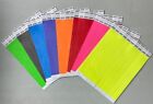 Tyvek Wristbands For Events Tickets 3 4  Wide 100 - 500 - 1000 Choose Colors