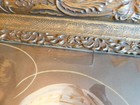 Holy Family Canvas Print Jesus Mary Joseph Antique Wood Frame 26  By 22  Seiber