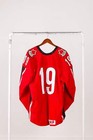 2010 s Team Canada  alternate Patch Player Issued  Away Hockey Jersey Red