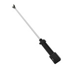 Black Rechargeable Cattle Prod  Waterproof Electric Livestock Prod W  Led Lights