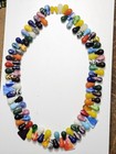 107 Antique African Trade Beads   Full Czech Wedding Bead Necklace