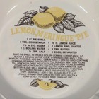 Vintage 11    Lemon Meringue Pie Plate Made By The Royal China Company In 1983
