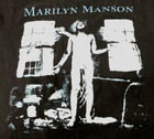 Marilyn Manson Antichrist Superstar Tour Vintage 90s Gothic Vtg Black T-shirt L