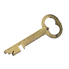 Herring-hall-marvin  hhm  Antique Brass Safe Safety Deposit Lock Key