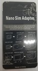 Nano To Micro standard Sim Card Adapter Converter Set For Samsung Iphone  White