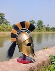 Medieval Wearable Greek Corinthian Helmet W  Leather Liner Knight Helmet Replica