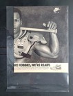 Bo Jackson Nike Air Trainer Sc Shoe Promo 2 Page Print Advertisement 1989