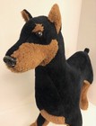  large  1979 Dakin Pillow Pets Doberman Pinscher 22  Plush Dog Vintage K5