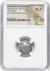 Alexander The Great Iii 336-323 Bc  Kingdom Of Macedon Silver Ar Drachm Ngc Ch F