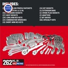 Mechanic Tool Set 262 Piece With 3 Drawer Versastack Box Craftsman Cmmt45309