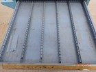 Stanley Vidmar 6 Drawer Parts Tool Cabinet With Key    Maple Wood Top