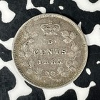 1885 Canada 5 Cents Lot jm9407 Silver  Nice  Better Date