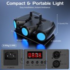 1-10pcs Rgbw Stage Light 192led Multi-pattern Disco Laser Lighting Dmx Party Dj