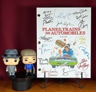 Planes  Trains And Automobiles Script Signed- Autograph Reprints- John Candy