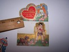 3 Vintage Antique Valentines - Book - Stilts