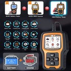 Ancel Ad410 Pro Obd2 Scanner Battery Tester Engine Code Reader Diagnostic Tool 