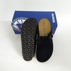 Birkenstock Boston Soft Footbed Suede Leather Black Women And Men Eu 37-45