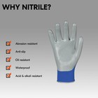 Vgo 3 5 10 Pairs Non-slip Nitrile Coat Garden Glove Yard Work Gloves  nt2110 