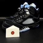 Air Jordan 5 Retro Og  Black University Blue    Dd0587-008
