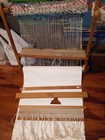 Vtg Wooden Tabletop Weaving Loom Tapestry Frame Brittany Rigid Heddle See Photos