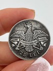 1906 Romania Coin 25 Lei 1866-1906