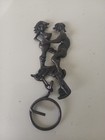 Vintage Man Woman Having Sex Mechanical Metal Keychain Risque Naughty New