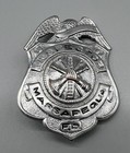 Massapequa Ny Long Island Fire Inspector F d Obsolete Vintage Badge