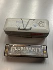 Hohner Bluesband Harmonica Key Of C Blues Band Stainless Steel  1501