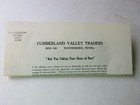 Vintage Cumberland Valley Traders 4 Page Ad - C v  Animal Bait Lure