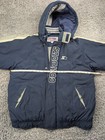 Vintage Dallas Cowboys Jacket Men Medium Blue 90s Starter Puffer Nfl Full Zip Up