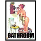 Metal Tin Sign Plaque Pinup Girls Wall Decoration Vintage Art 8x12 