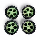 Sorvall Heraeus Centrifuge Rotor Buckets W Tube Inserts 75006441 L Lot Of 4 Bo 