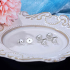 14k White Gold Locking Earring Backs Replacements For Diamond Studs  2 Pairs