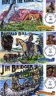 Wwlf Collins Cachet Fdc 2869a-t   Legends Of The West  Complete Set Of 20 Covers