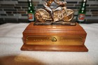 Vintage 1950 Ama Motorcycle Activity Contest Trophy Harley Indian