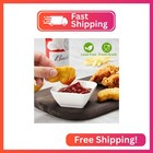 Mfacoy 6 Pack Soy Sauce Dishes  3 Oz Ceramic Dipping Bowls  Pinch Bowls  Small D