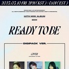 Ready Stock Twice - Ready To Be  digipack Ver  Select  Official Kpop Album