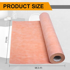 Waterproof Membrane For Showers  3 3 Ft X 98 5 Ft  323 Sq Ft   Schluter Membrane