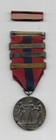 Sampson Medal - U s s  New York With Three Different Bars And A Ribbon Bar