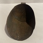 Antique Metal Scoop Tinware Scoop Primitive Americana    has Damage   