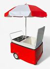 Food Cart Mobile Food Vendor Cart Cooler Hot Food Push Cart Food Vendors