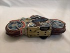 1960 s Tin Litho Police Friction Toy Motorcycle Japan