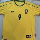 Ronaldo Nazario Signed Brazil Jersey  9 With Coa