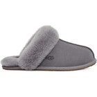 New Women s Ugg Brand Scuffette Ii Grey Soft Slipper Sandals Shoes Size 6