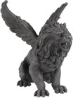 Ptc 6 5 Inch Resin Medieval Winged Lion Gargoyle Statue Figurine