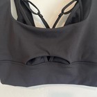 Nwt L Space Full Force Bra In All Black  Size Small 