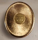 Vintage Estee Lauder Collectible Keepsake Solid Perfume Compact Cameo Gold Box 